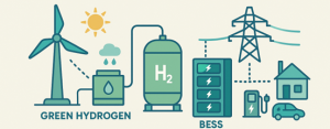 Green Hydrogen + BESS: The Perfect Partnership for 24/7 Clean Energy